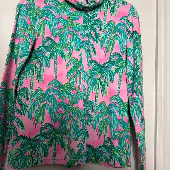 Lilly Pulitzer Palm tree print pre owned - Picture 7 of 7